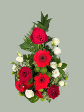 Elegance 'Love Red's' Flower Arrangement in a Ceramic Pot-From