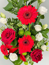 Elegance 'Love Red's' Flower Arrangement in a Ceramic Pot-From