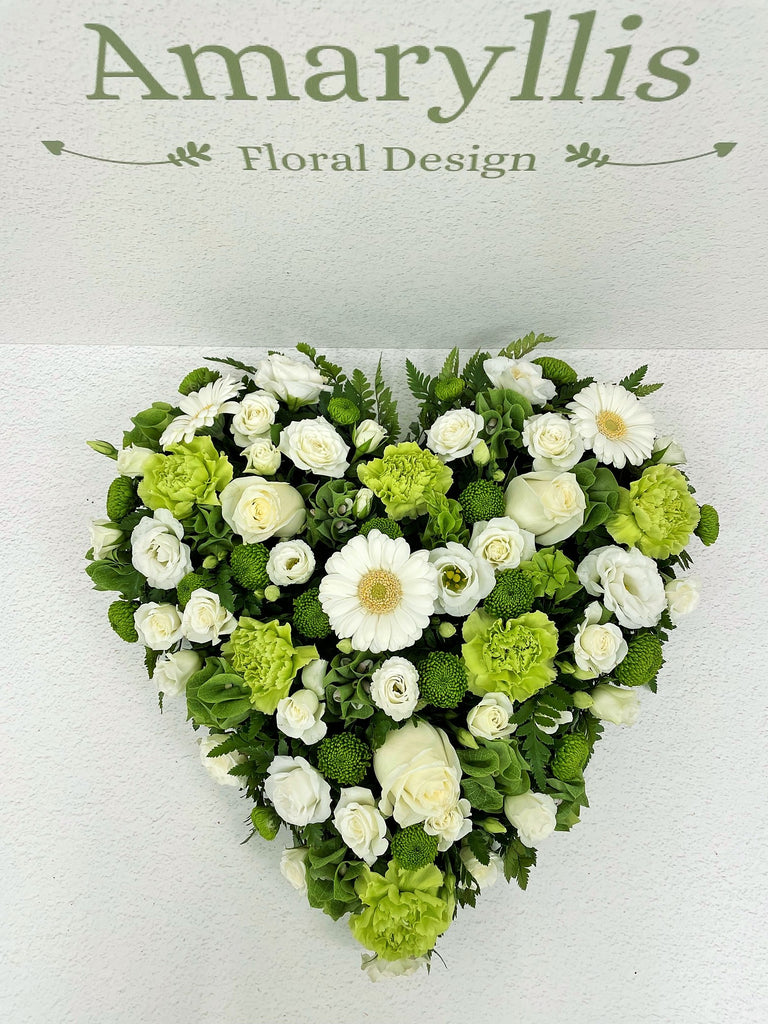Full Heart Wreath (Choose Colours)-From