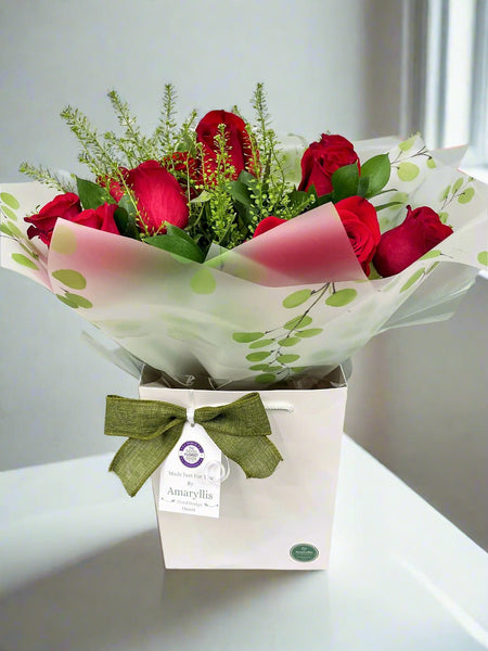 Indulgent Premium Rose Bouquet - From – Amaryllis Floral Design