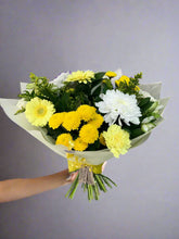 Hand tied Bouquet (Yellow Tones)-From