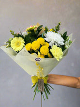 Hand tied Bouquet (Yellow Tones)-From