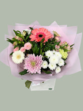 Aqua Hand Tied Flower Bouquet -(Pastel Colours) - From