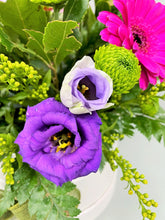 Hat Box Flower Arrangements -(Vibrant Colours) -from