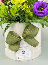 Hat Box Flower Arrangements -(Vibrant Colours) -from