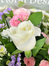 Hand Tied Flower Bouquet -(Pastel Colours) - From