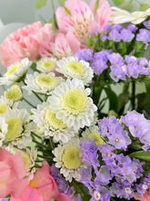 Hand Tied Flower Bouquet -(Pastel Colours) - From