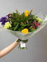 Hand Tied Flower Bouquet - (Vibrant Colours) - From