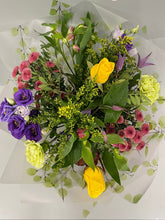 Hand Tied Flower Bouquet - (Vibrant Colours) - From