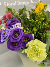 Hand Tied Flower Bouquet - (Vibrant Colours) - From