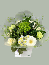 Aqua Hand Tied Bouquet- (Neutral Colours) - From