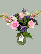 Flower Vase Arrangement -(Pastels Colours) -from