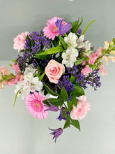 Flower Vase Arrangement -(Pastels Colours) -from