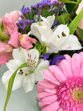 Flower Vase Arrangement -(Pastels Colours) -from