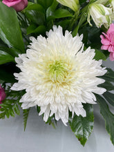 Elegance Flower Arrangement in a Ceramic Pot -(Pastel Colours) - From