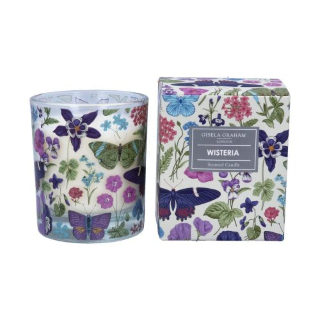Gisela Graham London Boxed Scented Candle - Wisteria