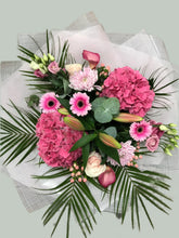 Shades of Pink Aqua Hand tied