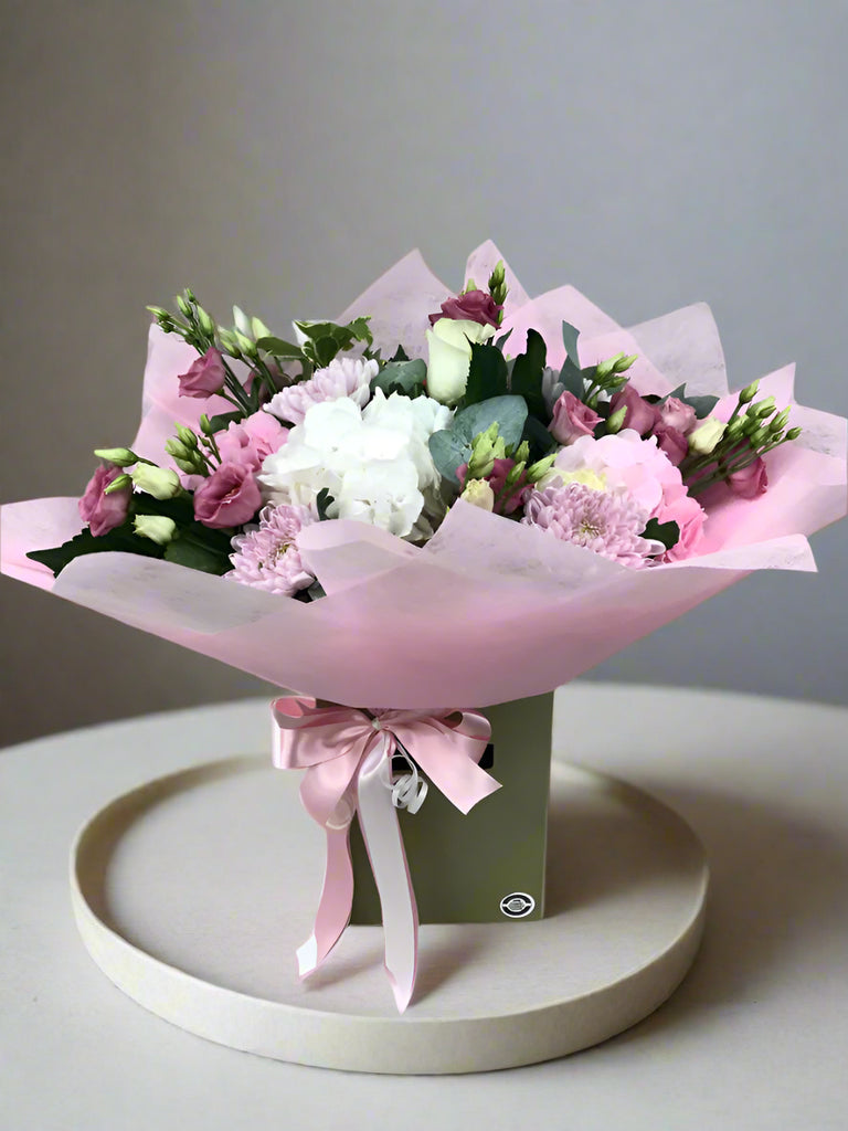 Pastels Burst Hand tied