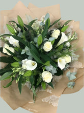 Exquisite Soft Neutrals Aqua Hand tied