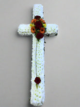 Classic Style Cross (Choice of Flower Cluster Colours)-From