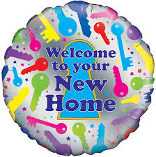 New Home- Welcome to Your New Home Balloon