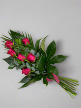 Large Head Roses (Cerise) Hand tied